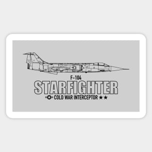 F-104 Starfighter Sticker